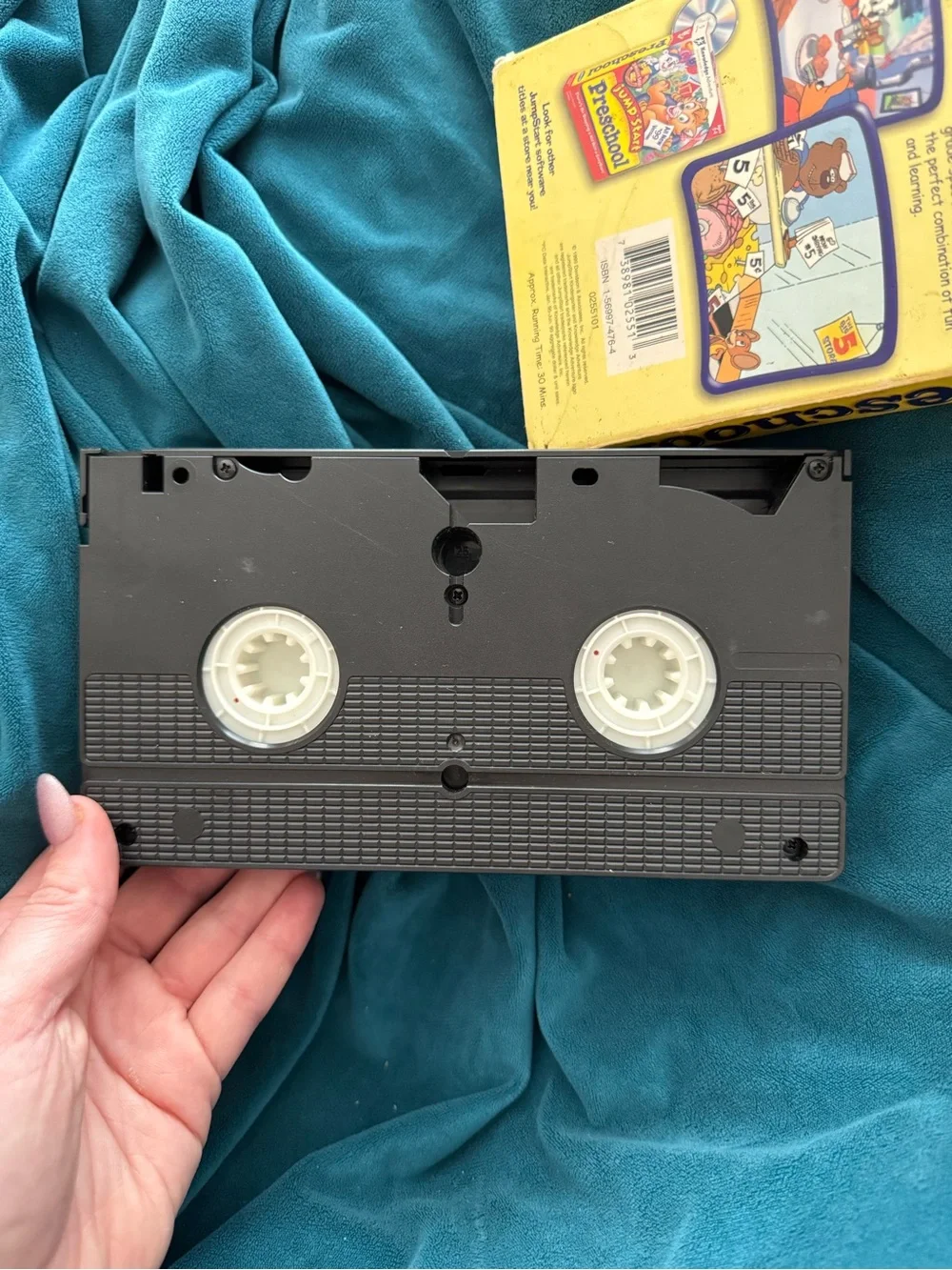 Jump Start Preschool VHS- who left the juice in the caboose? Vintage